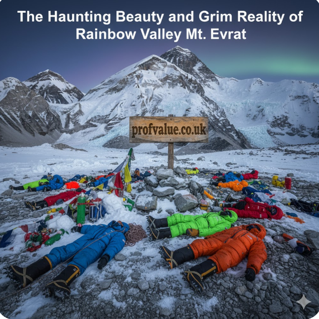 The Haunting Beauty and Grim Reality of Rainbow Valley Mt Everest